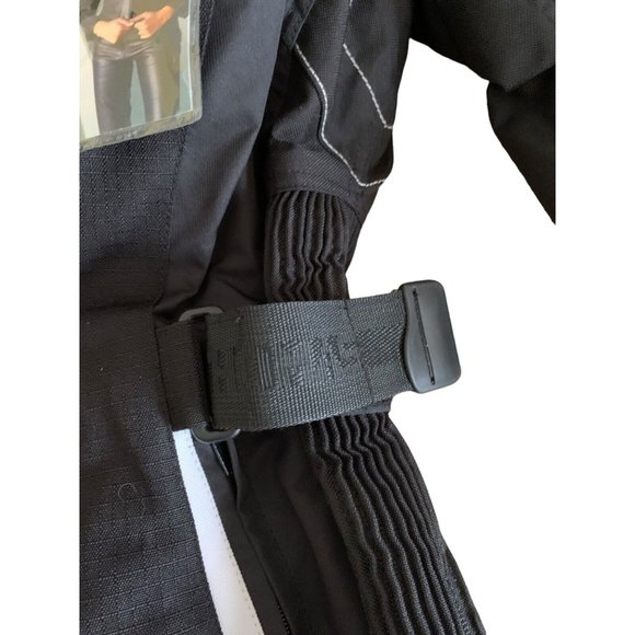 Frank Thomas Lady Rider Ladies Motorcycle Jacket, Size LS with liner Pockets - Picture 6 of 16